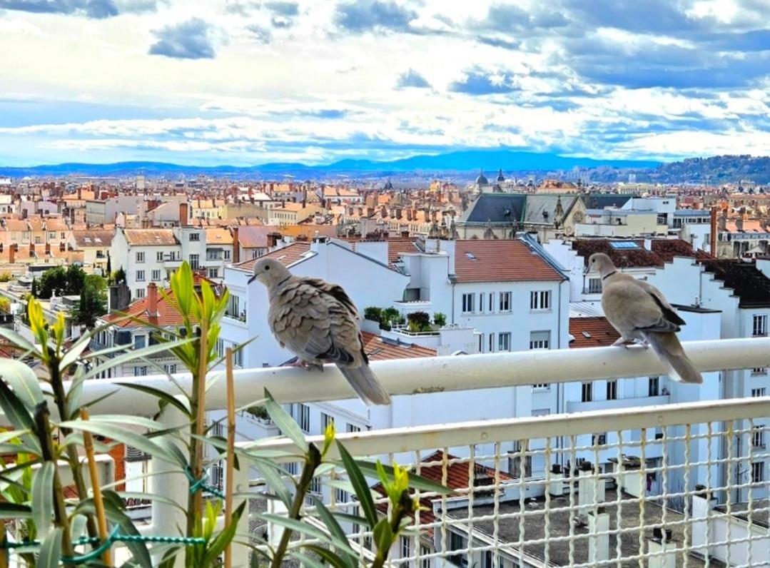 Plein Sud Terrasse Climatisation Garage Netflix Lägenhet Lyon Rum bild